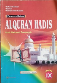 Image of Al-Qur'an Hadis Kelas IX