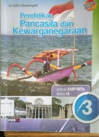 Image of Pendidikan Pancasila dan Kewarganegaraan Kelas IX