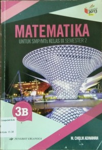 Image of Matematika Untuk SMP/MTs Kelas IX Semester 2 3B