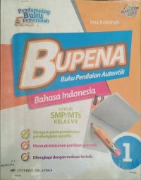 Image of Bupena (Buku Penilaian Autentik) Untuk Kelas VII