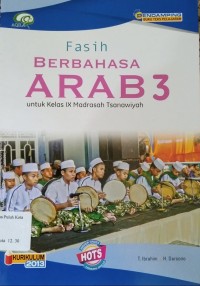 Image of Fasih Berbahasa Arab 3 Untuk Kelas IX