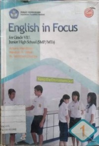 Image of English in Focus for Grade VIII