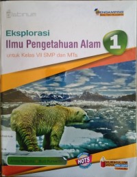 Image of Eksplorasi: Ilmu Pengetahuan Alam Kelas 1