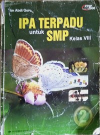 Image of IPA  Terpadu untuk SMP Kelas VIII